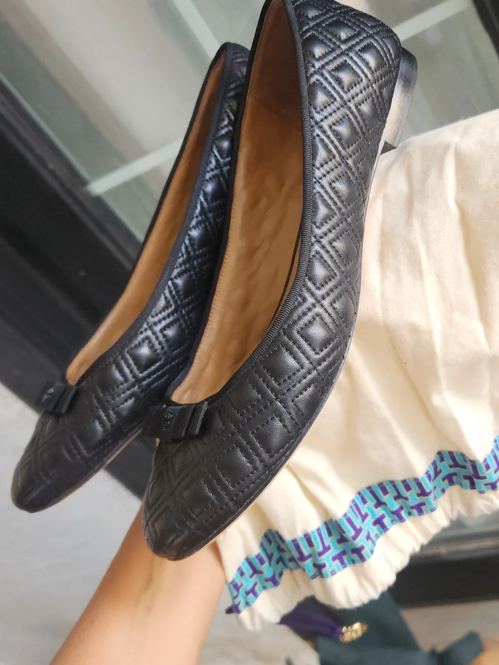 Tory Burch Quilted Ballet Flats